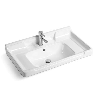 China China Wholesale Modern Commercial Ceramic Bathroom Hand Wash Cabinet Basin Sink for sale