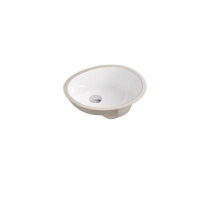 China Modern Ceramic Basin Under Basin Oval Embedded Wash Basin With UPC Certificate for sale