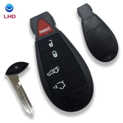 China Replace New Car Key Case Aftermarket Automotive Remote Key Transmitter Combo Fit For Chrysler Dodge Jeep Car Key Routan for sale