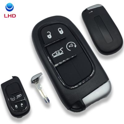 China Replace Car Keyless Smart Remote Start Car Key Case Entry FOB Alarm For Ram 1500 2500 3500 for sale