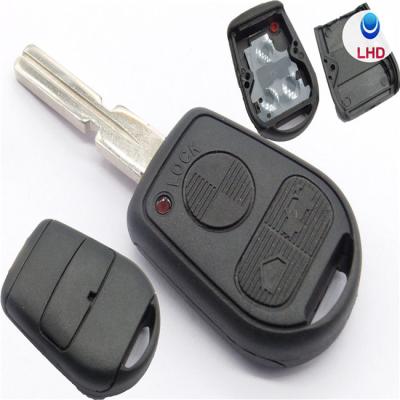 China Replace Spare 3 Button Uncut Car Key Shell Case Keyless Car Remote Key For BM E31 E32 E34 E36 E38 E39 E46 Z3 for sale