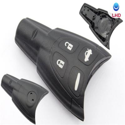 China Replace Car Key Case 4 Buttons Remote Key FOB Case Compatible With Saab 93 95 9-3 9-5 Smart Shell Housing Replacement for sale