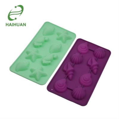 China Sustainable Top Sale 8-Cavity Food Grade Silicone Mold For Chocolate Ice Candy Molds for sale