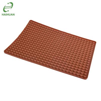 China Factory Supply Sustainable Silicone Baking Mat Biscuit Mold For Dog for sale