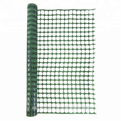 China Lightweight High Strength Hot Sale Green Orange Plastic Safety Mesh For Snow for sale