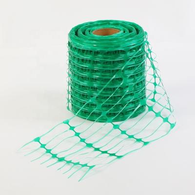 China Construction Site Guardrail Width 30cm High Strength Yellow Color Plastic Underground Warning Mesh for sale