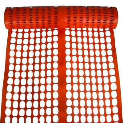 China 100% Orange Plastic HDPE Snow Weather Maker Barrier Snow Guardrail Net One porternwt for sale