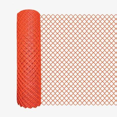 China Best Selling Easily Assembled 330GSM Diamond Mesh Snow Fence Orange Outdoor Plastic for sale