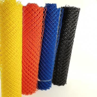 China Hot Sale 50*50mm Diamond Hole Rigid Garden Fence Easily Assembled Plastic Mesh Net for sale