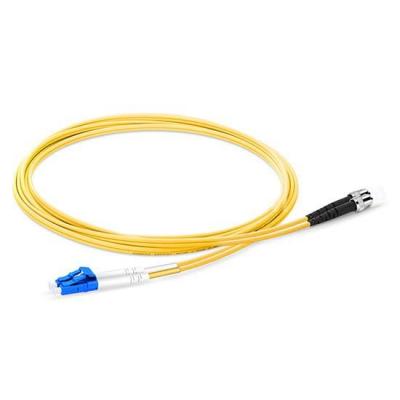 China FTTH LC ST Fiber Optic Patch Cord Cable PVC LSZH PU PE Duplex 2.0mm 9 125 Single Mode SC APC Patch Cord Jumper FTTH Optical Cable for sale