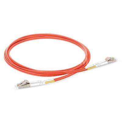 China Armored FTTH Fiber Optic Patch Tie Down LC-LC 3m Multi Mode 6 Core HX Ceramic Zirconia 0.9 / 2.0 / 3.0 Jumper Cord Indoor OM2 mm > 55 dB for sale