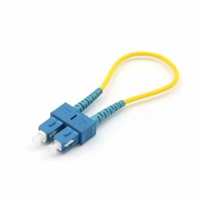 China FTTH/FTTB/FTTx/Data Center Customization Insertion Loss Less than 0.3dB LC SC UPC APC Fiber Optic Loopback Fiber Optic Connector for sale