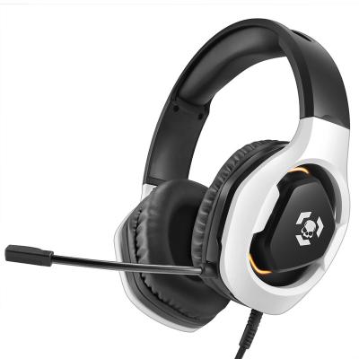 China Noise canceling MIC factory direct sales stereo gaming headset earphone computer gamer with good quality for sale