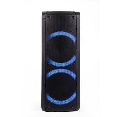 China Large Size Wireless Outdoor Wireless Audio Player Portable Speakers With Light Low Noise Party Custom Led Bluetooth Karaoke Speaker for sale