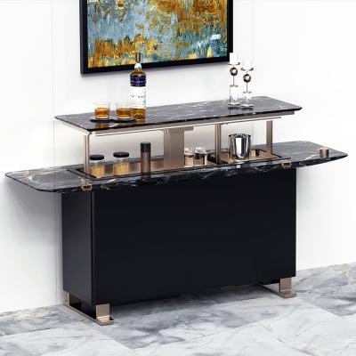 China Customized Kitchen Wine Cabinet Table with Multi-function Design and Smart Features for sale