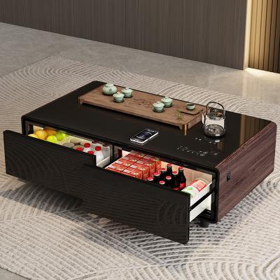 China Silk Screen Printing Logo Wine Cellar Fridge Table for Kettle Tea Pot Table in Hotels for sale