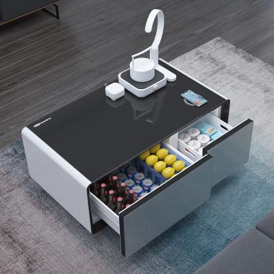 China TB90 Smart Coffee Table Mini Bar Refrigerator Table for Hotel Living Room Furniture for sale