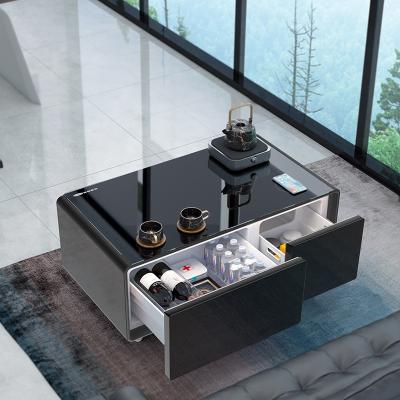 China Wohnzimmermöbel Modernes Metallkarton Smart Coffee Table für Wohnzimmermöbel 75W zu verkaufen