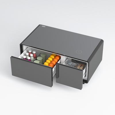 China Modern Design Frozen Cooling Tea Table Fridge for Smart Coffee Table in Living Room for sale