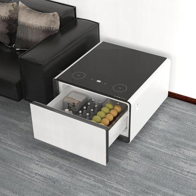 China Wireless Charging Coffee Table Fridge Innovative and Convenient for Home Bedroom for sale