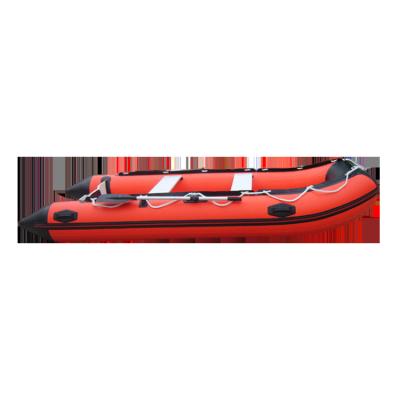 China Deep Hull Aluminum RIB 360 Double PVC Hypalon U Inflatable Dinghy For Sale for sale