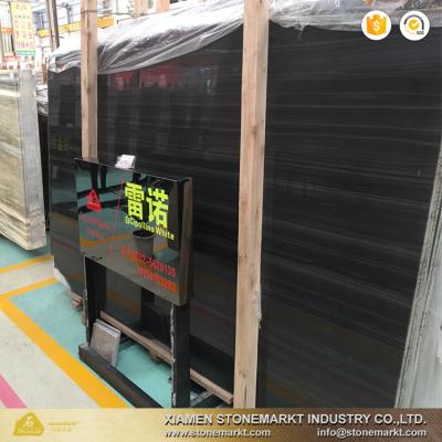 China Wall Hot Sale Polished Chinese Black Wood Marble for sale