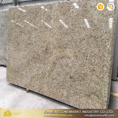 China Tops stone StoneMarkt Brazil Giallo natural gold veneziano yellow granite for kitchen countertops for sale