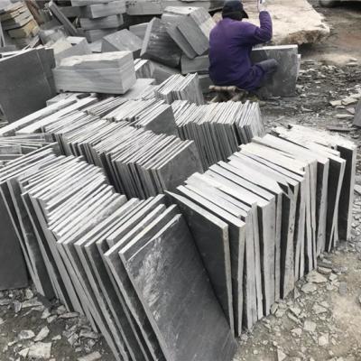 China Modern Wall Panels Decorative Stone TIA Item Split Surface Rustic Cheap Cut Type Price Product Resistance Place Black Original Shape Slate for sale