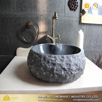 China StoneMarkt G654 Easy Clean Granite Garden Outdoor Stone Sink for sale