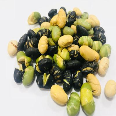 China Low fat dry roasted edamame and soy mix beans for sale