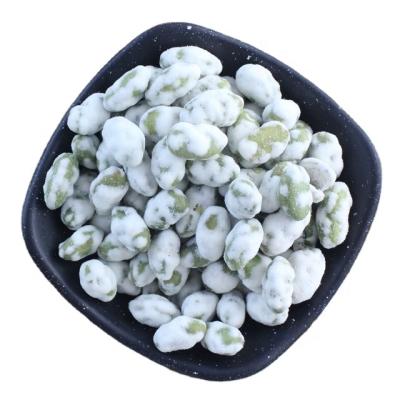 China Japanese Style Low Fat Wasabi Coated Edamame Green Soybeans for sale