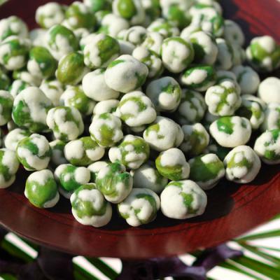 China Low Fat BRC Certificated Dried Roasted Wasabi Peas for sale