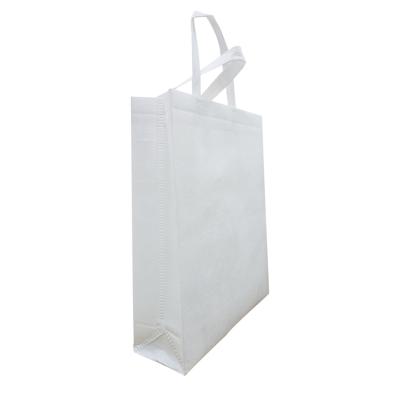 China Eco PVA Water Soluble Non Woven Bag Branded Portable Foldable Shopping Bag With Handles for sale