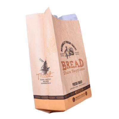 China BIODEGRADABLE Cheap Kraft Paper Pouch Standard Size for sale