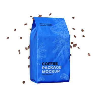 China Custom Printed Recyclable Moisture Proof Aluminum Foil Food Grade Moisture Proof Holder Up Pouch For Coffee Packaging Bag for sale