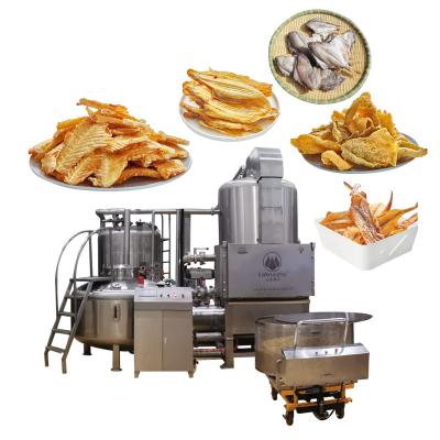 China High Quality Low Oil Content / Low Temperature Vacuum Fried Commercial Frying Potato Chips Fryer Machine Vacuum Production Line for sale