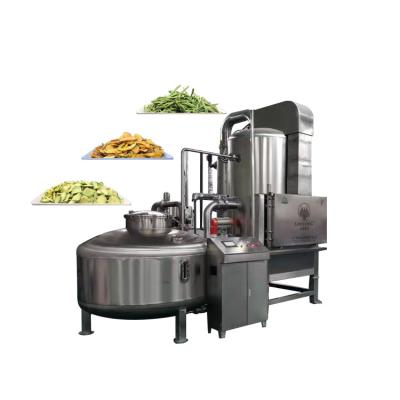 China Well Designed Low Temperature Continuous Vegetable Vacuum Frying Chips Machine for sale