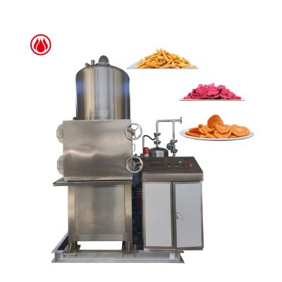 China Low Temperature Xinlianxing Industrial Fruits And Vegetables 10-300kgh Vacuum 30 Model Frying Machine for sale