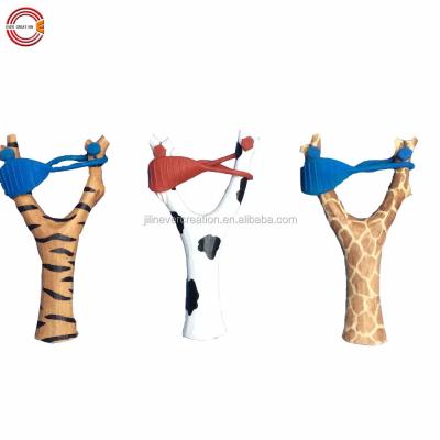 China Eco-friendly cute wooden slingshot for sale