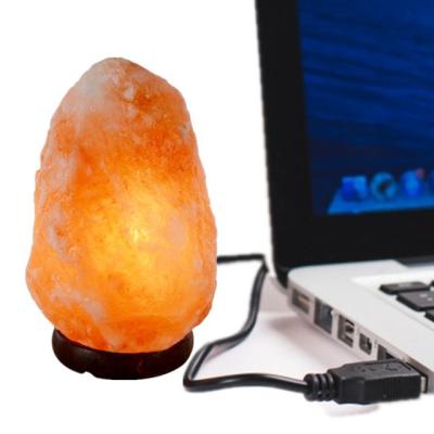 China Feng Shui Hot Selling Colorful USB Salt Himalayan Himalayan Lamps for sale