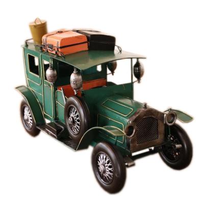 China Metal Vintage Car Model Home Decor Metal Car Model Europe Wholesale Gifts for sale