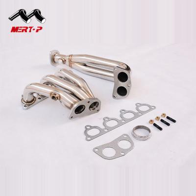 China Mertop Stainless Steel Ci** C CRX DEL SOL D15 D16 DX LX EXHAUST HEADER E-F EG EK EJ 1988-2000 for sale