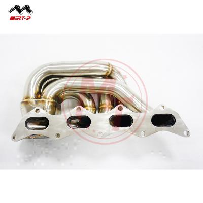 China SUS304 MERTOP 3mm Thick Vapor Piping FIAT COUPÉ 16V LANCIA DELTA 1993-1999 Exhaust Manifold for sale