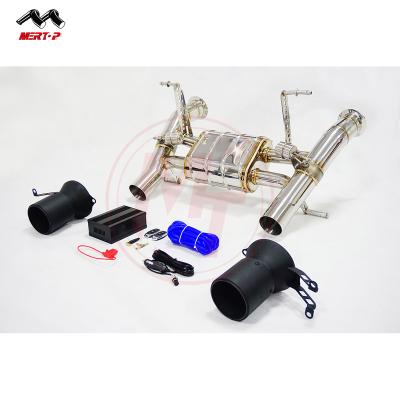 China MerTop LAMBO AVENTADOR SVJ 6.5L V12 Valvetronic Exhaust Catback 2018+ Vehicle Exhaust for sale