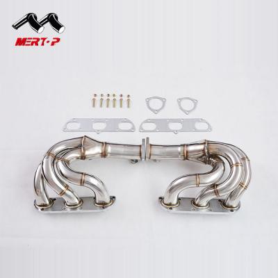 China 321 Stainless Steel Mertop Exhaust Performance Exhaust Header 997.2 2009-13 Carrera PDK Decat Exhaust Header for sale