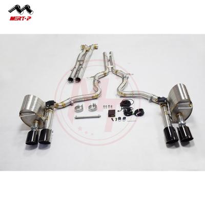 China SS304 MERTOP RACING Electronic Valvetronic Exhaust Catback For PANAMERA 971 2.9T 2018+ for sale