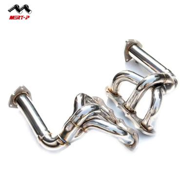 China Full ss304 Pors**e 991.1 Carr**A 2012-2015 Upgrade Competition Exhaust Header With 02 Spacers Header for sale