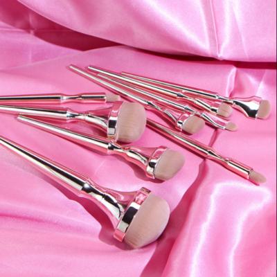 China Angular blush China Wholesale Professional Makeup Brushes Kit Makeup Brushes Private Label Sets Low Price Rose Gold Makeup Private Label for sale