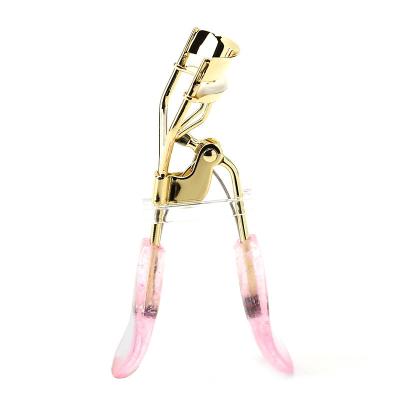 China Disposable Custom Glitter Colors Eyelash Curler Private Label Eyelash Curler Lash Curler Comb Transparent Handle High Quality for sale