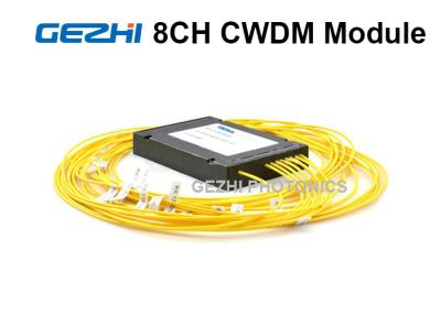 中国 8チャネル単信繊維CWDMモジュール1270 -繊維の光学アンプのための1610nm 販売のため